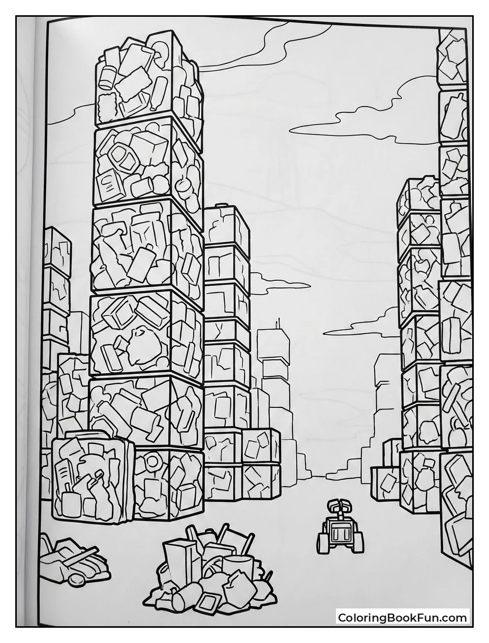 Trash Towers on Earth