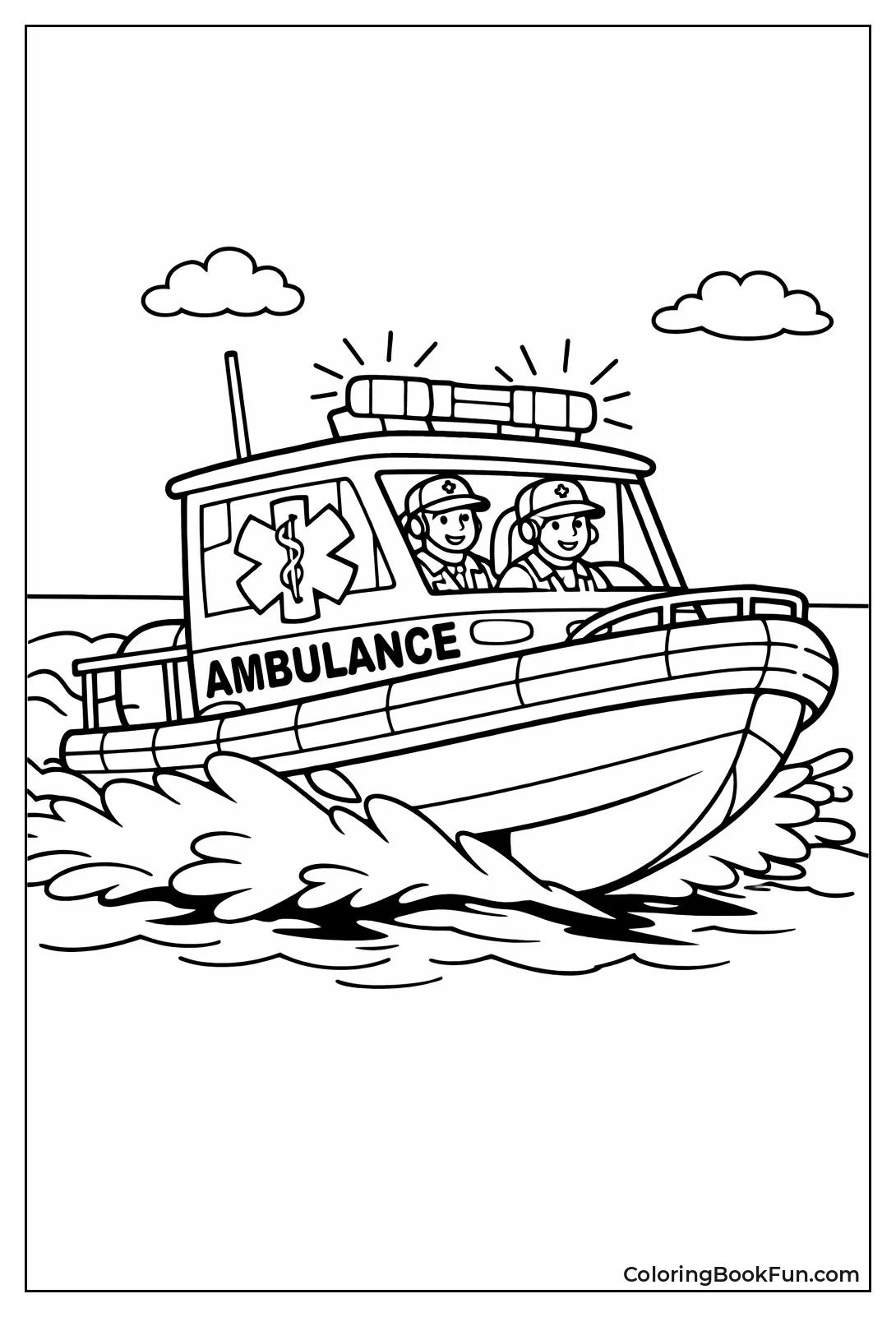 Water Ambulance Boat Speeds