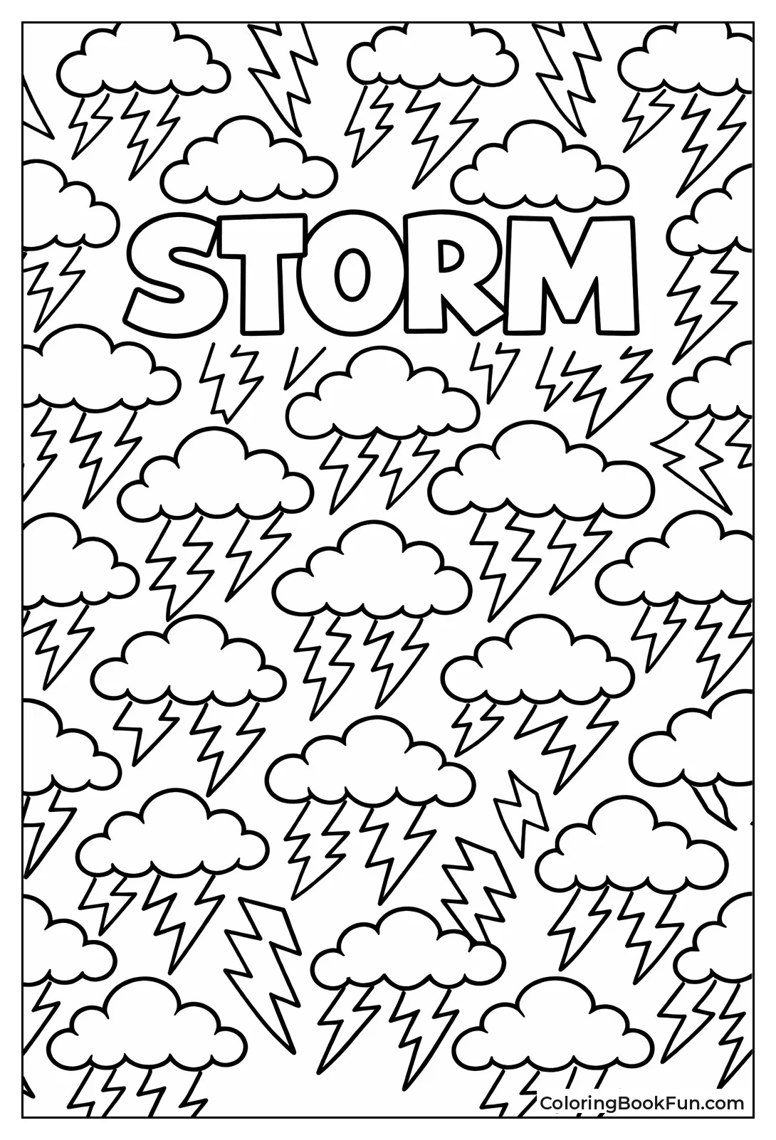 Lightning Bolt Pattern