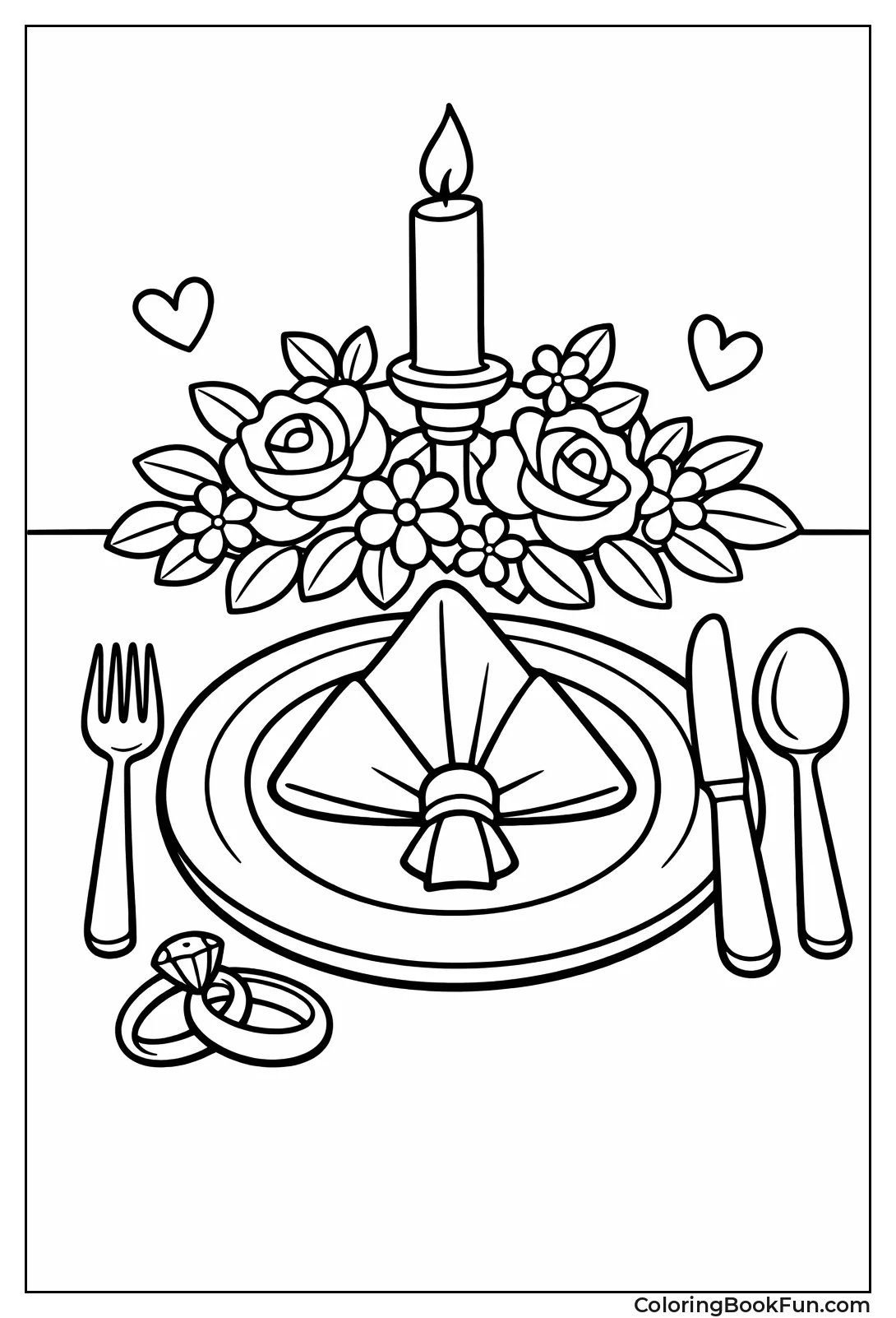 Fancy Reception Table