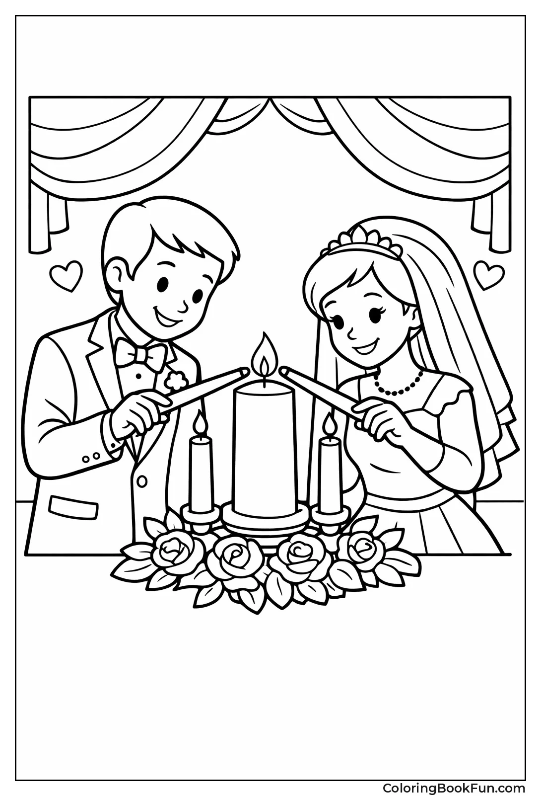 Lighting Unity Candle