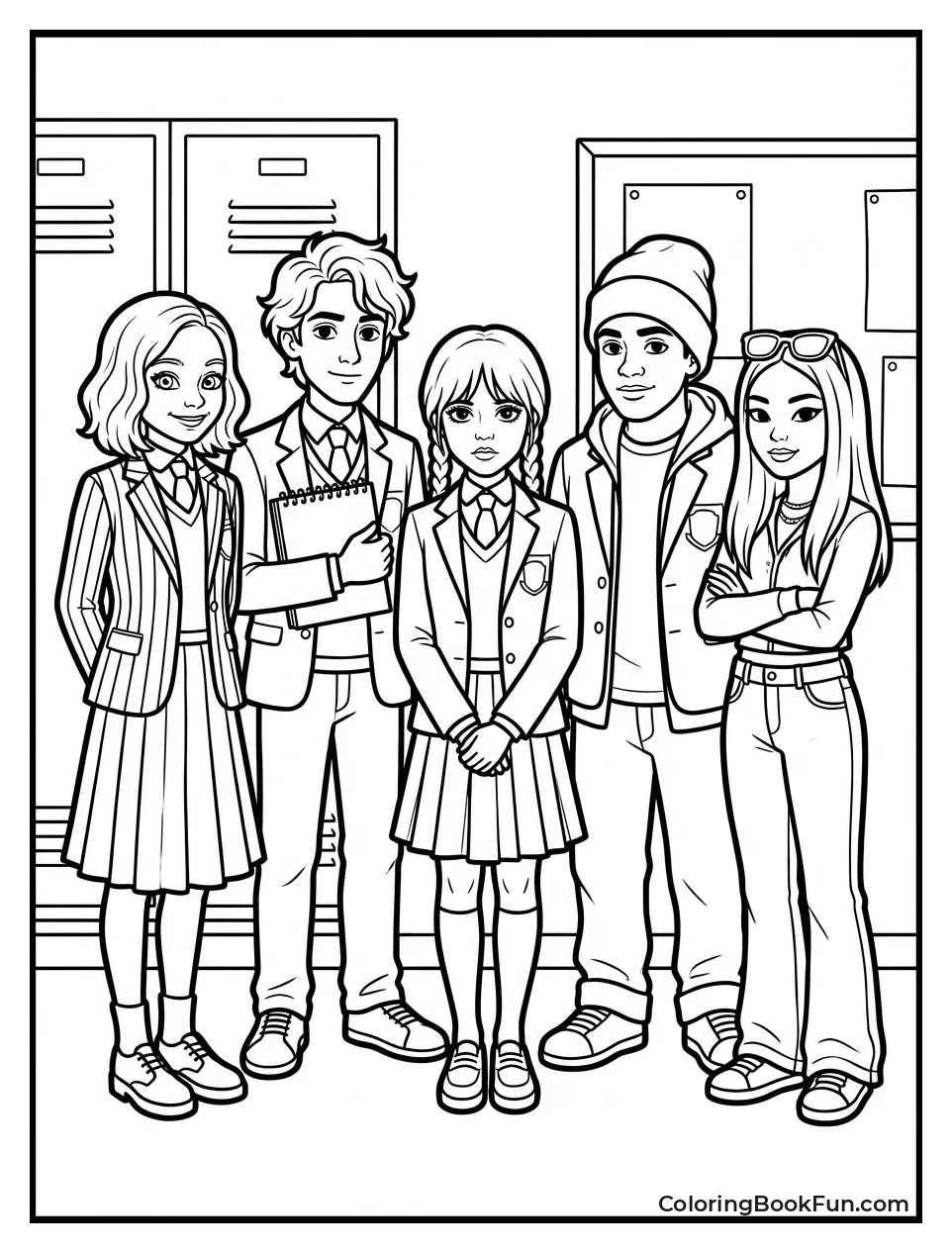 Nevermore Outcasts Pose Together