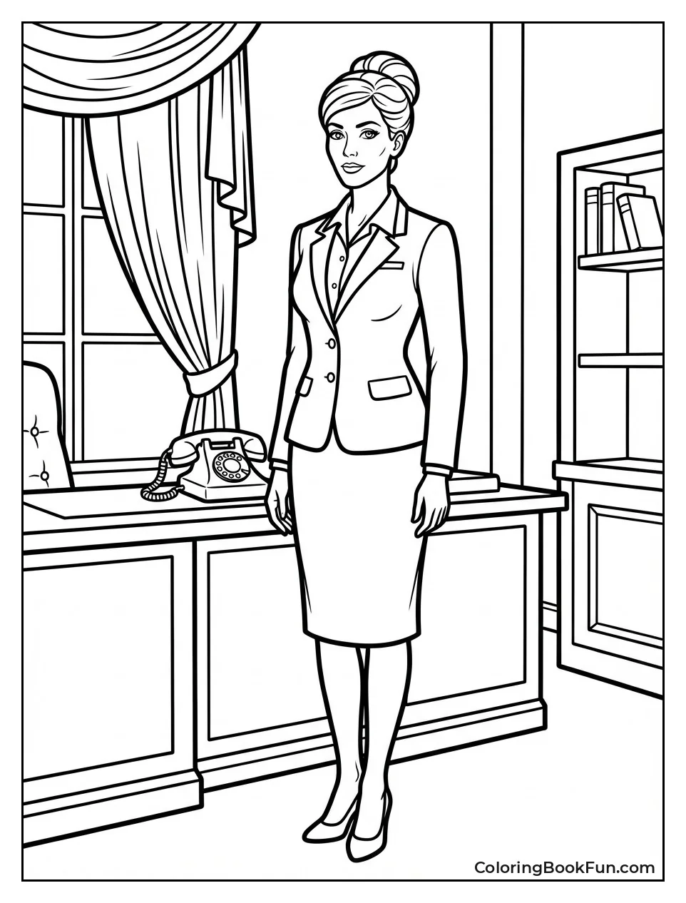 Principal Weems Looks Strict