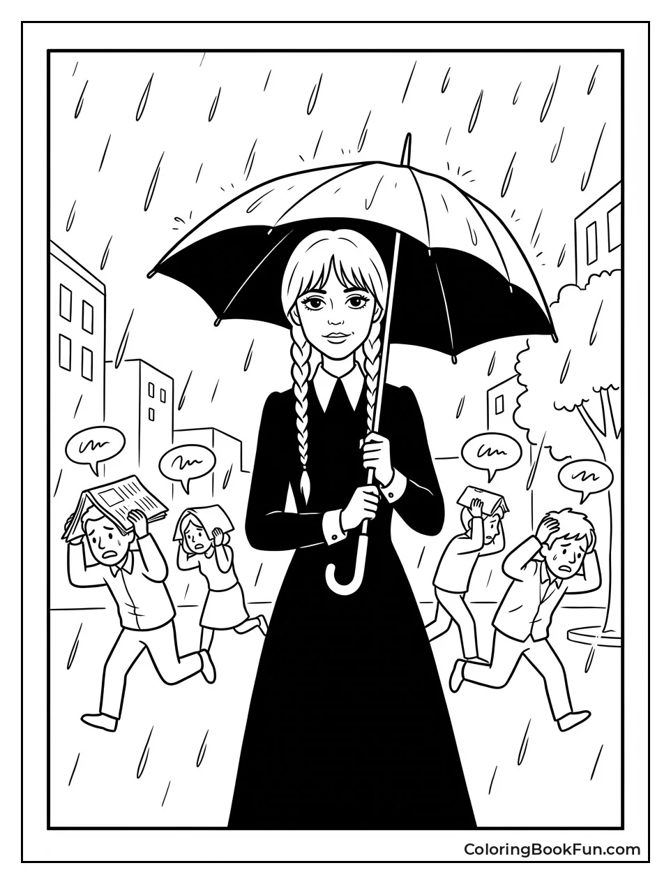 Wednesday Loves Rainy Day