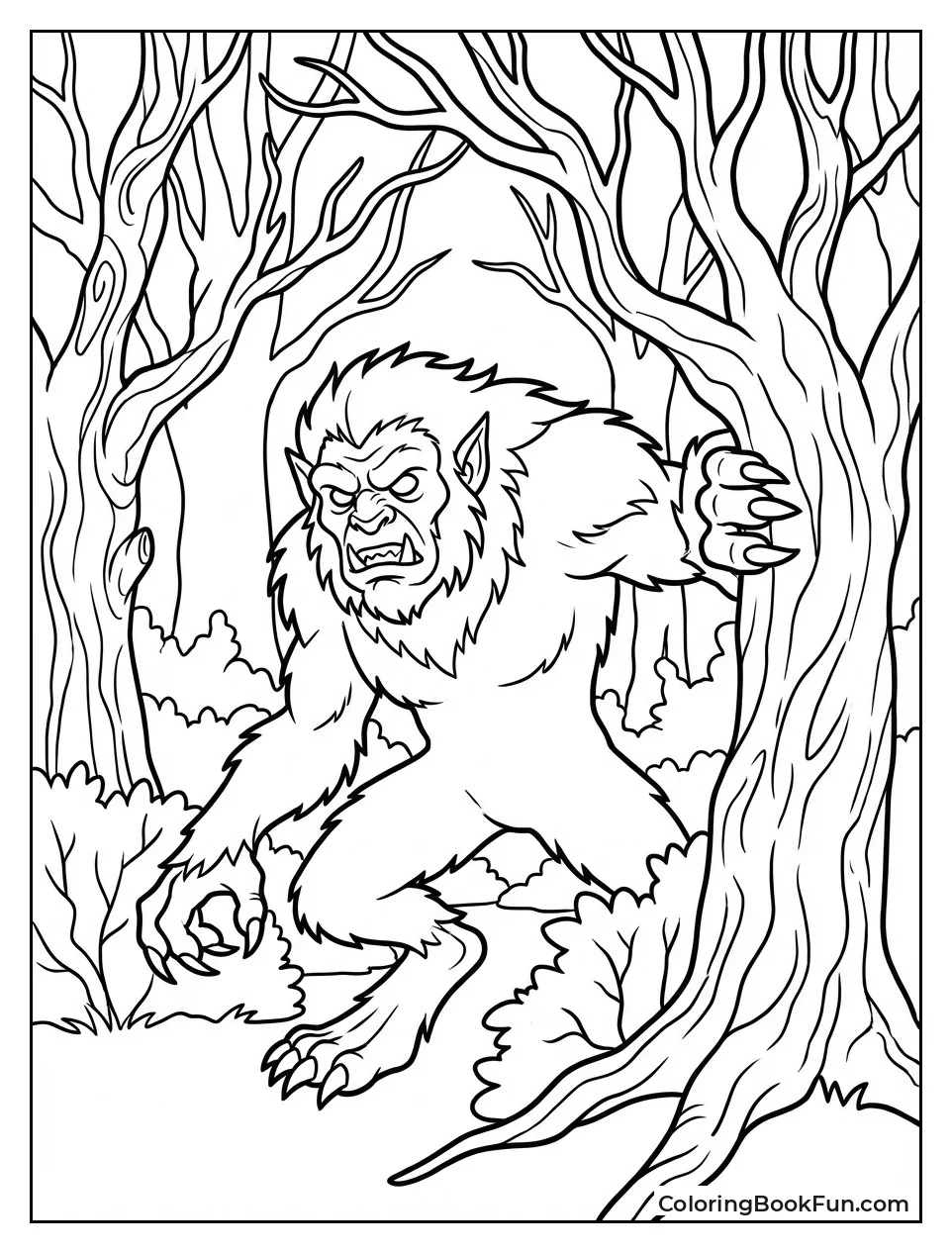 Hyde Monster in Shadows