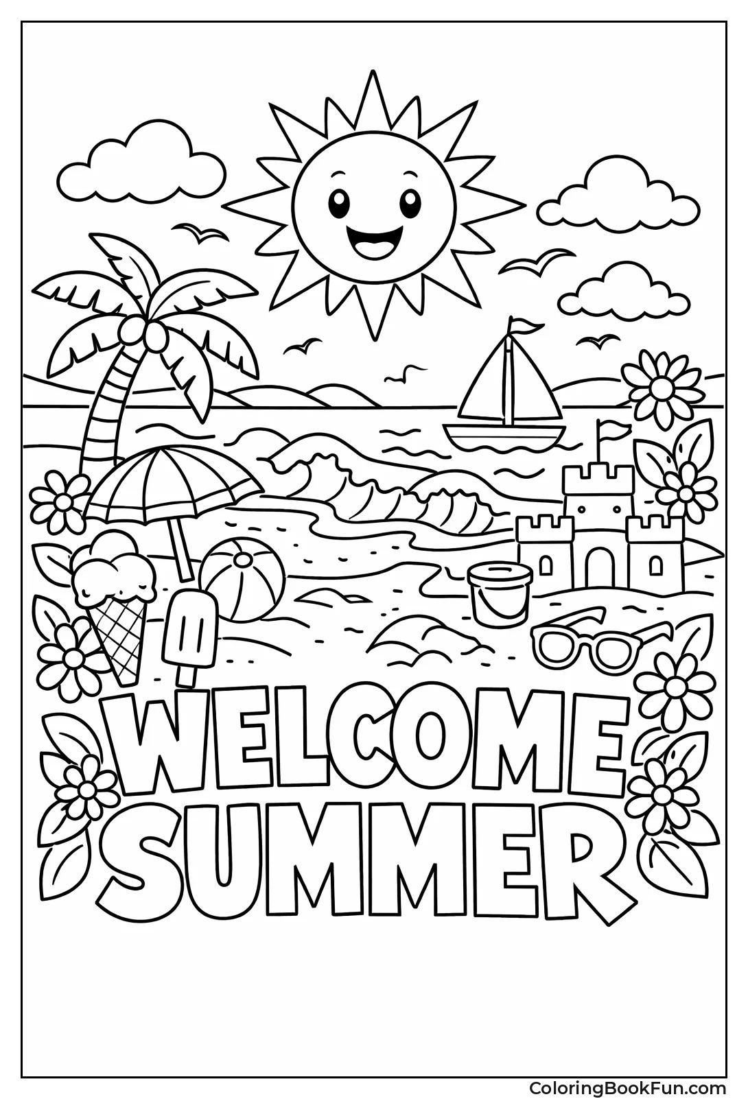 Welcome Summer Scene