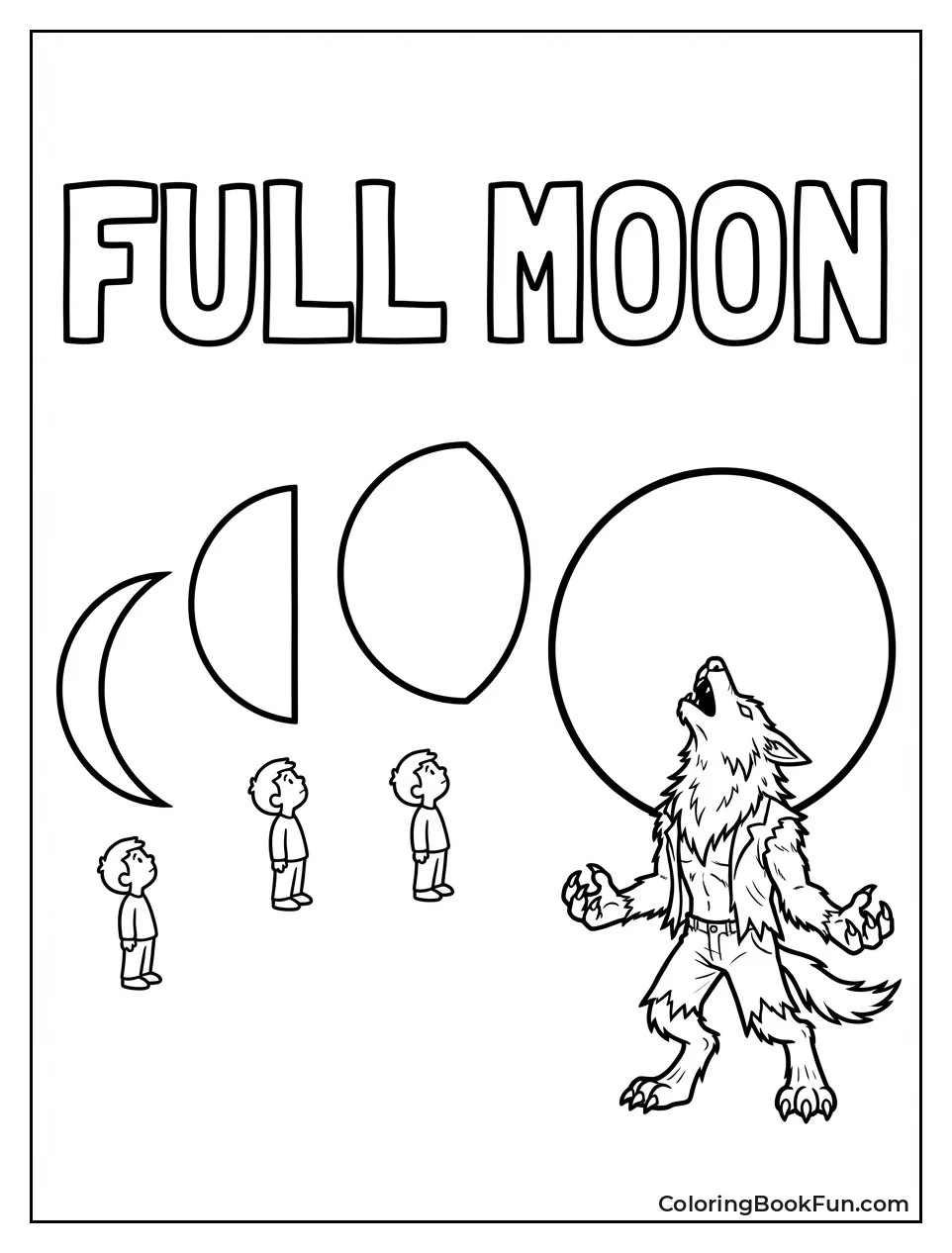 Moon Phases and Werewolf