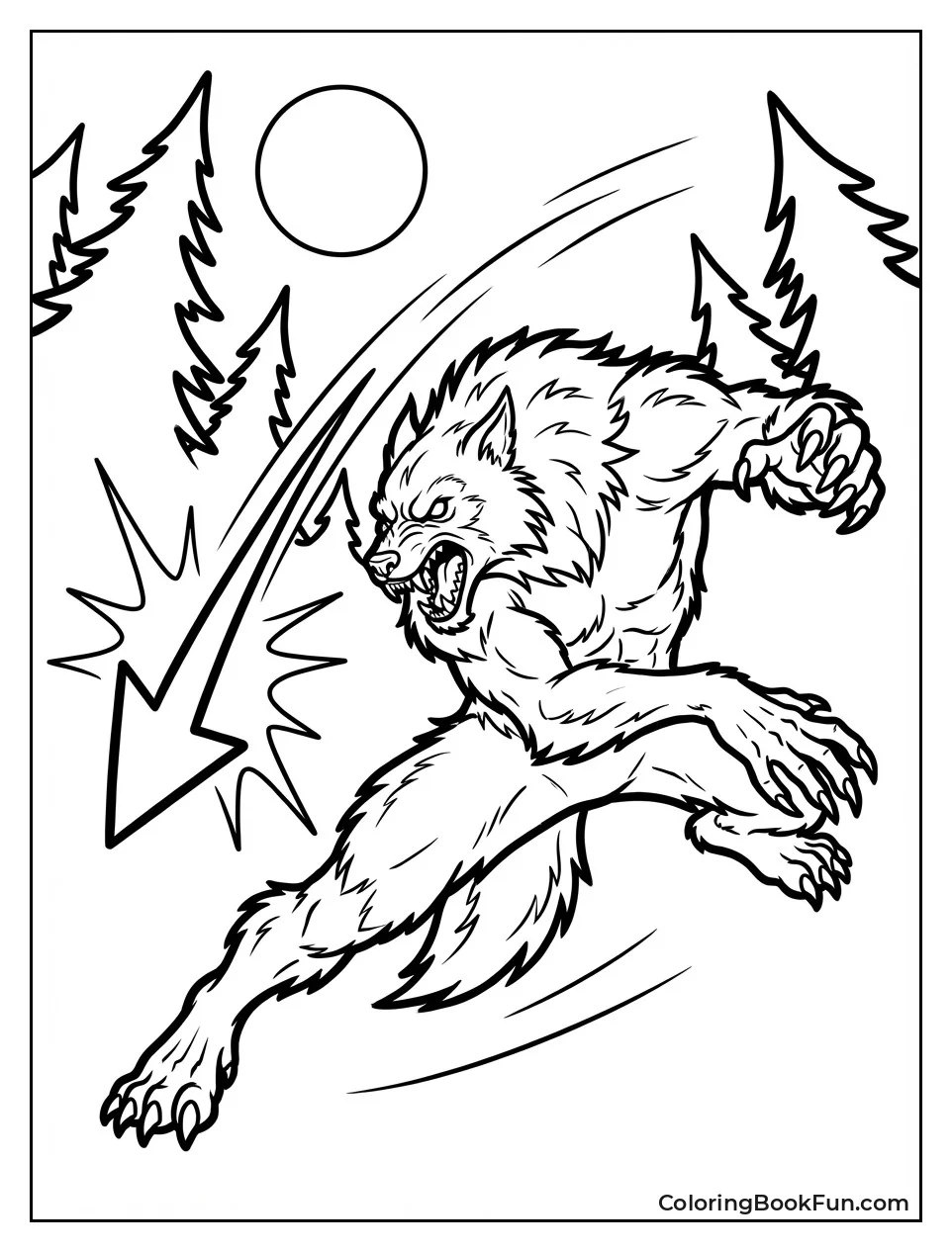 Werewolf Dodging Silver Arrow