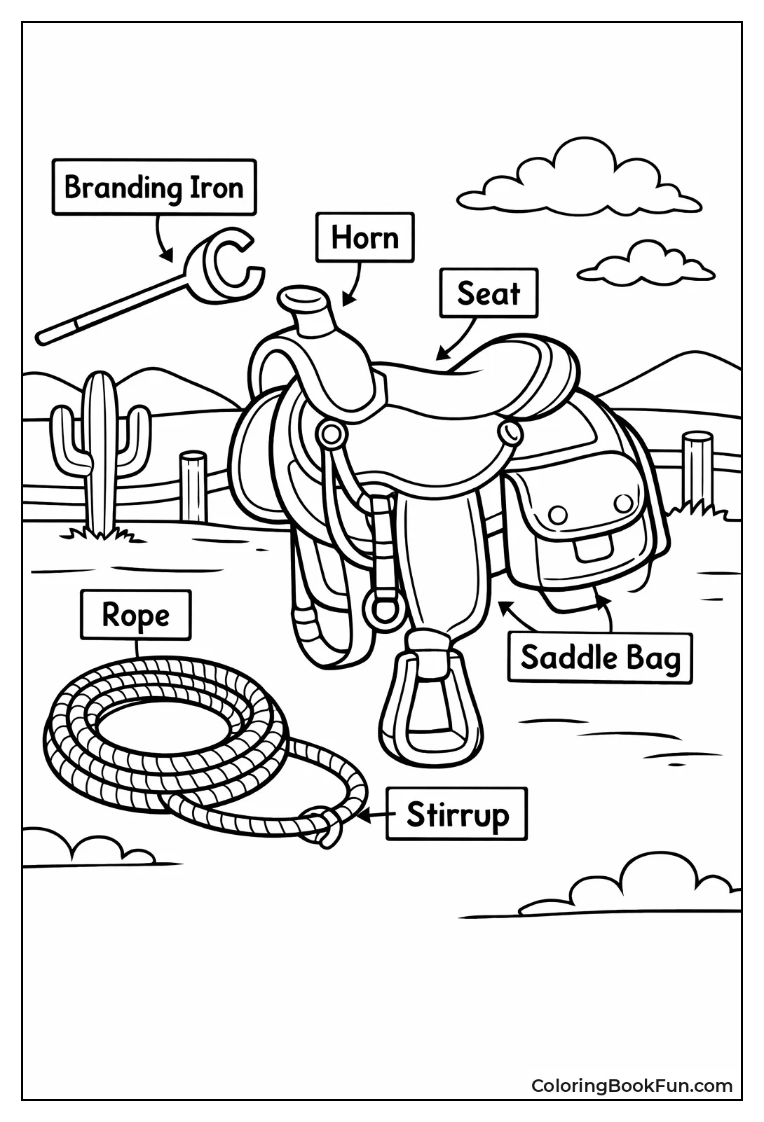 Labeled Tools for Ranch Work