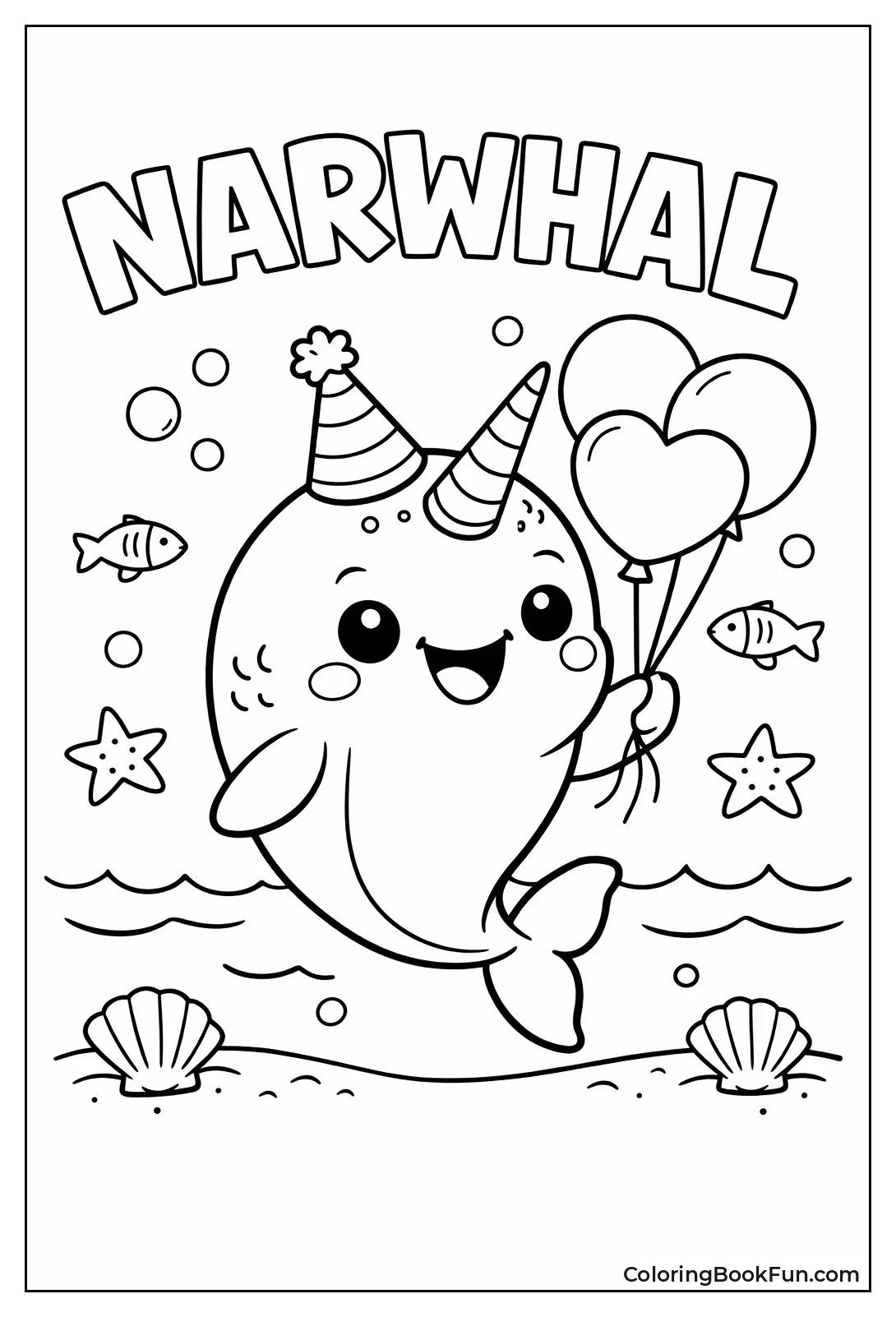 Party Narwhal Hat