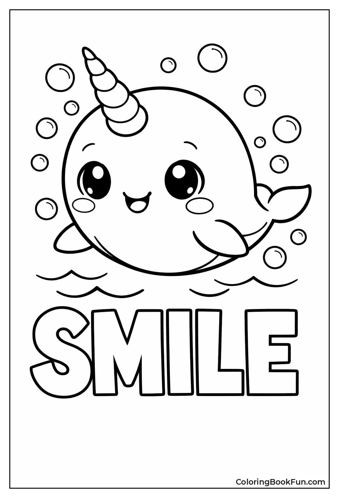 Kawaii Narwhal Bubbles