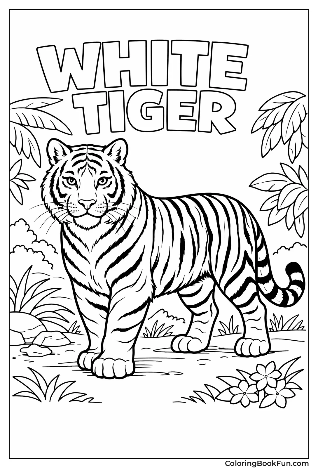White Bengal Tiger