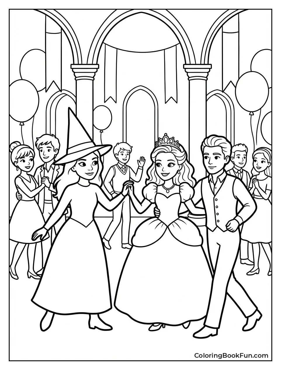 Friends Dance at Party