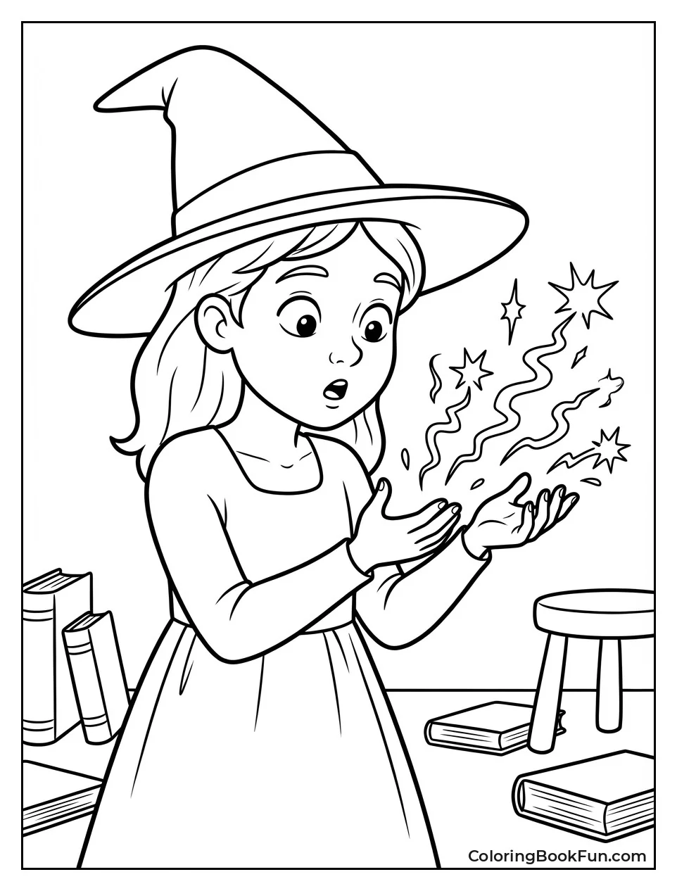 Young Elphaba Sparks Magic