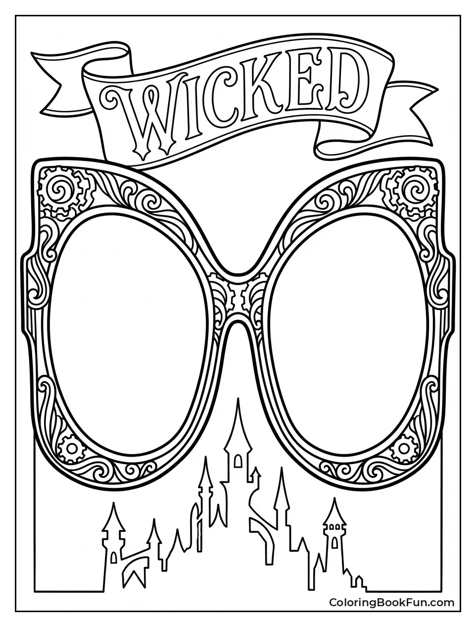 Green Glasses Shine Bright