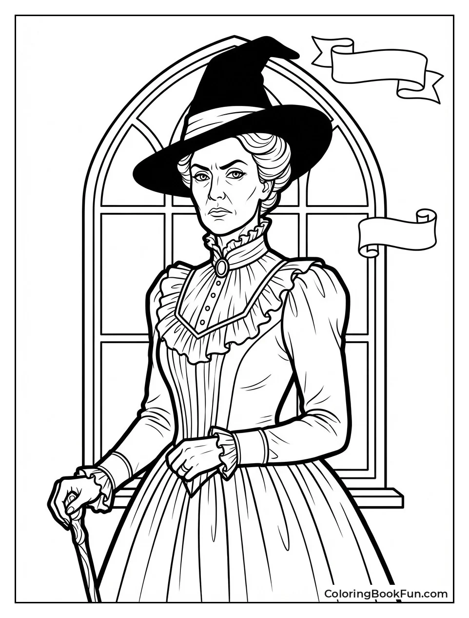 Stern Madame Morrible Portrait