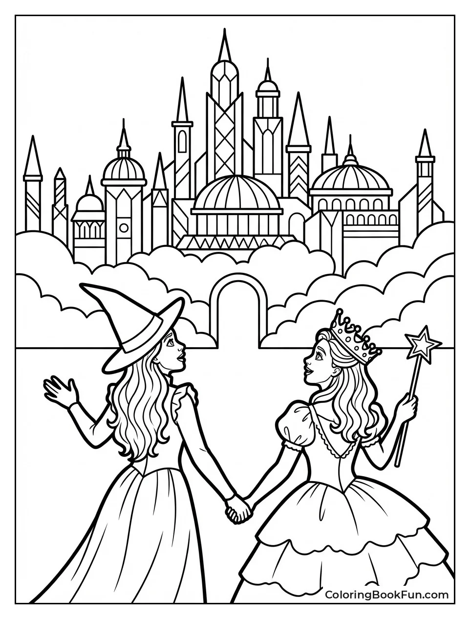 Elphaba Glinda See City