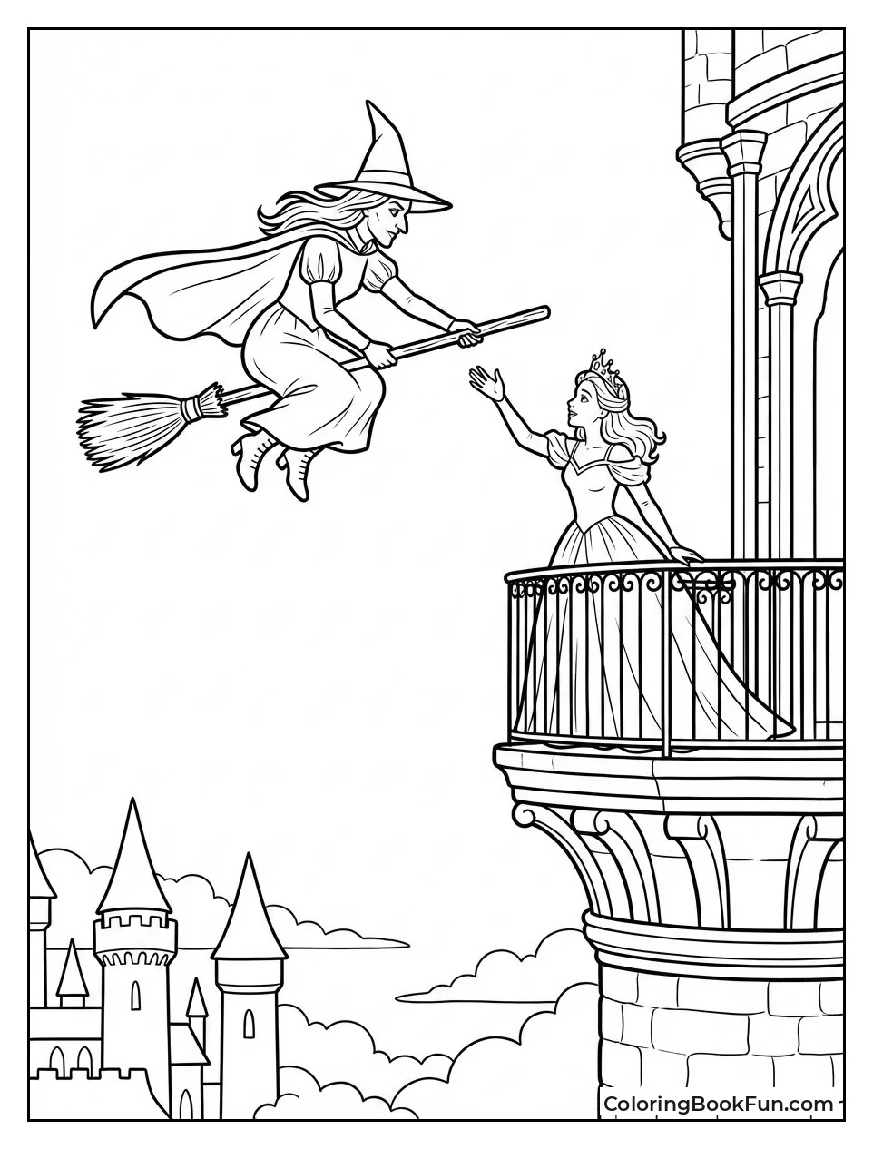 Elphaba Rescues Glinda