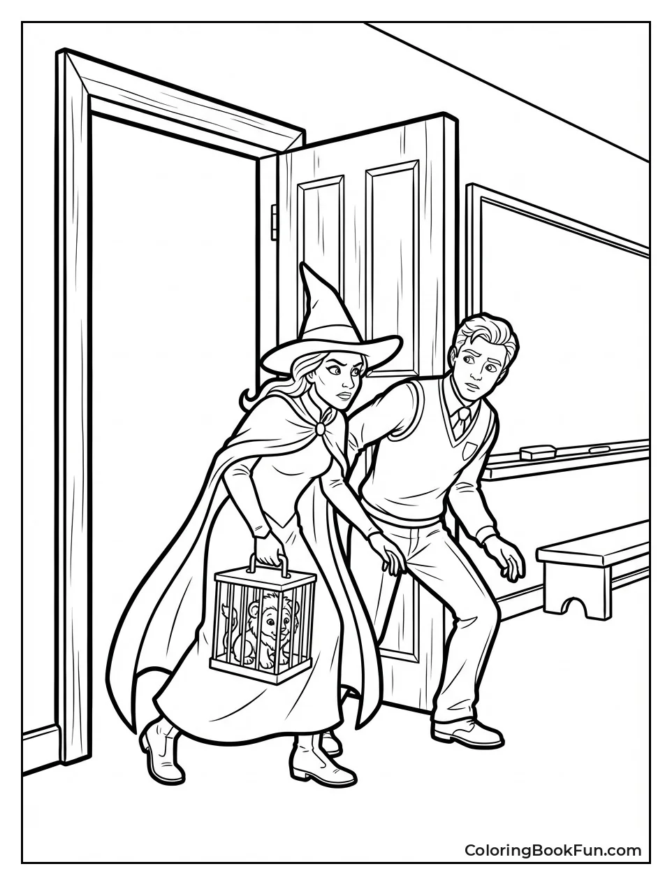 Saving Cute Lion Cub