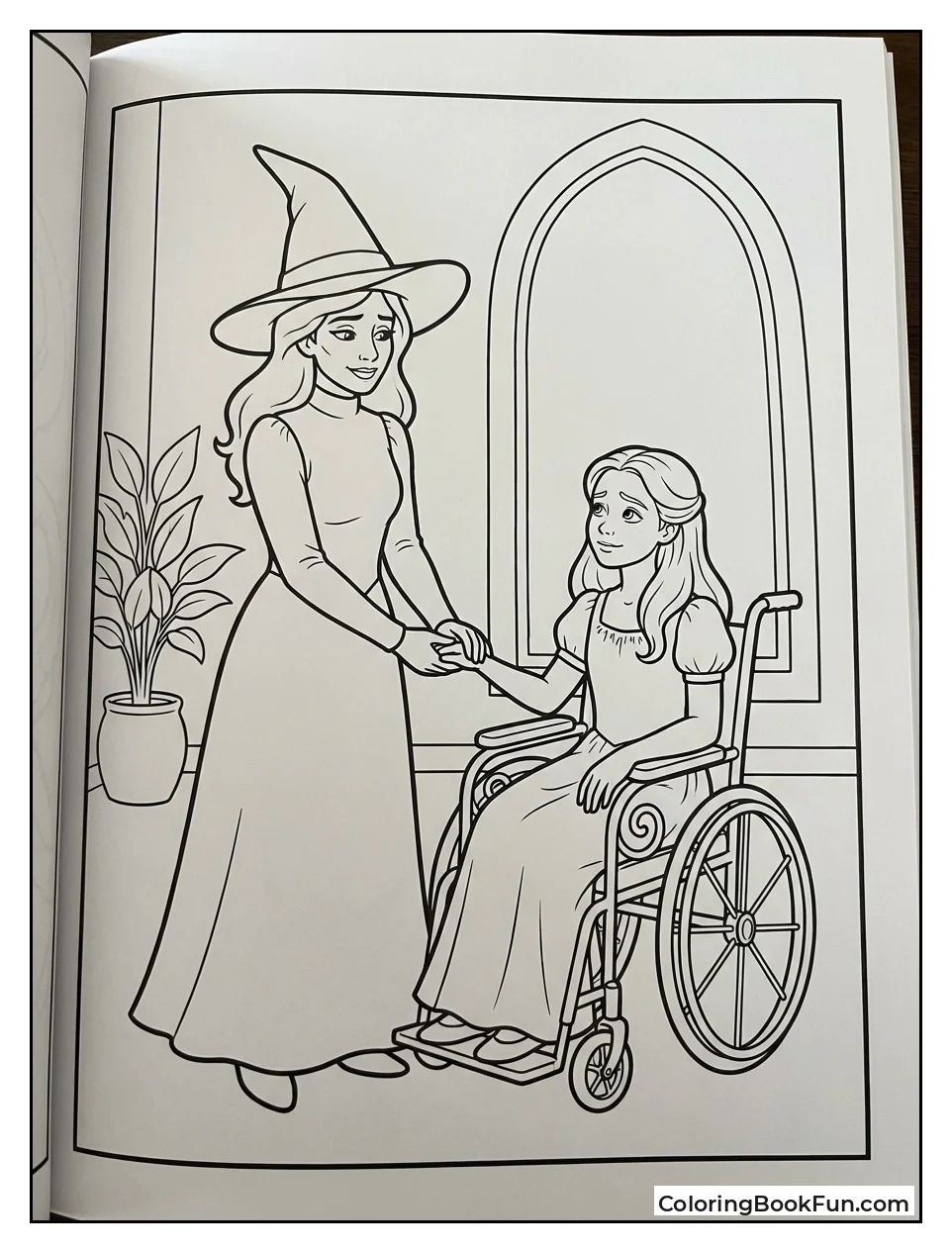 Sisters Elphaba and Nessarose