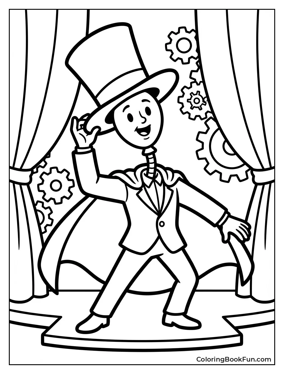 Wizard Lifting His Hat