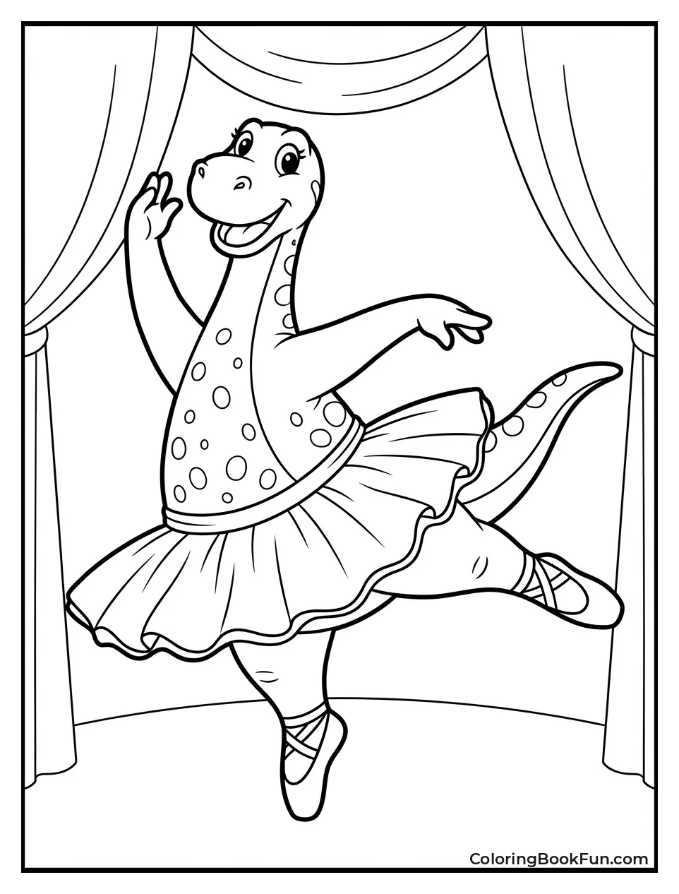 Dorothy Dances in Tutu