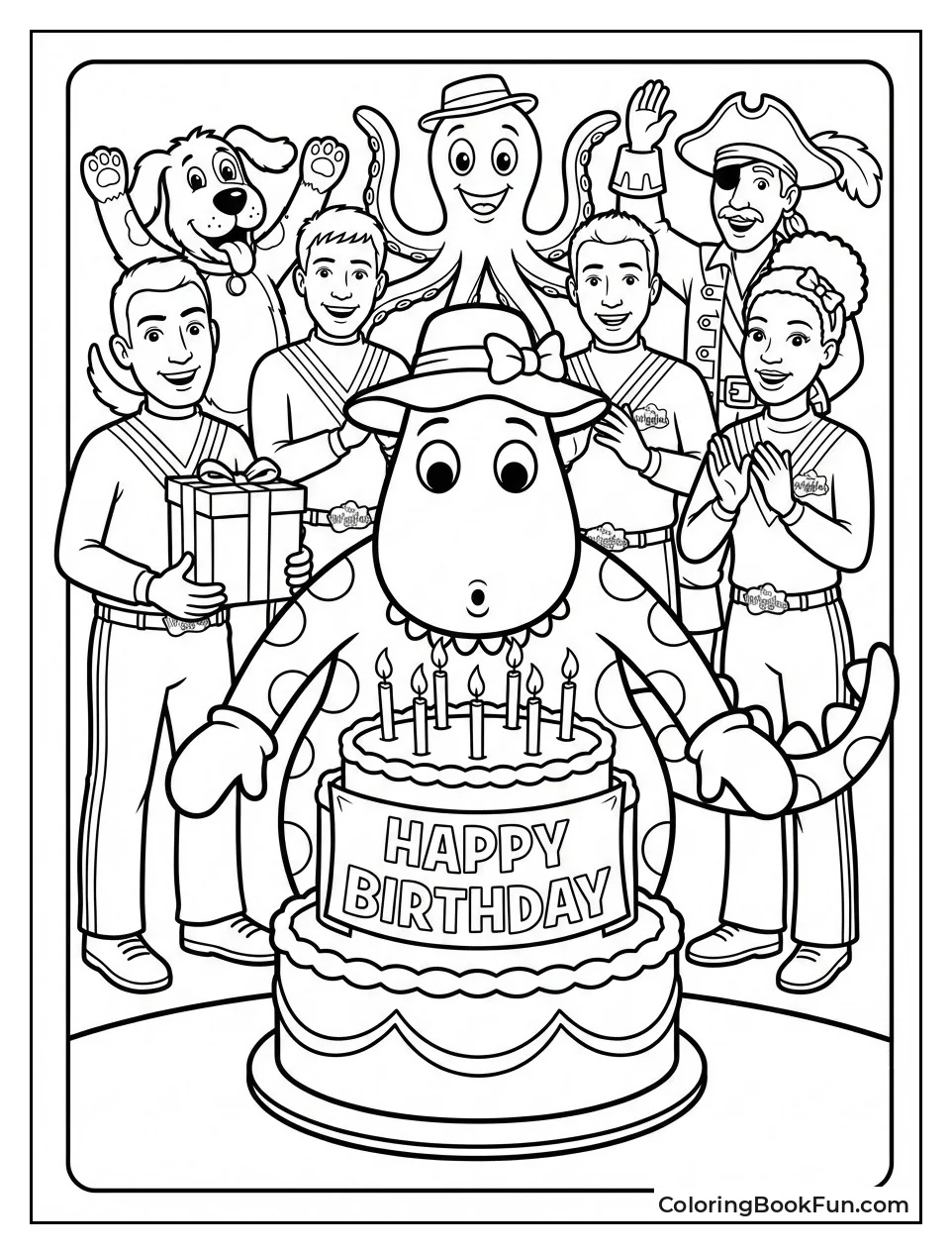 Dorothy Blows Birthday Candles