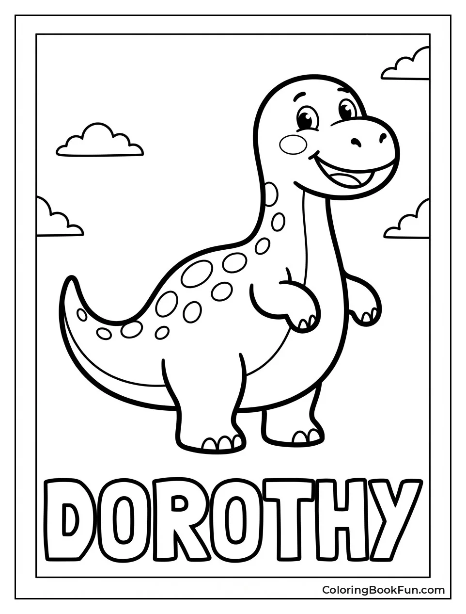 Dorothy Dinosaur Smiles Big