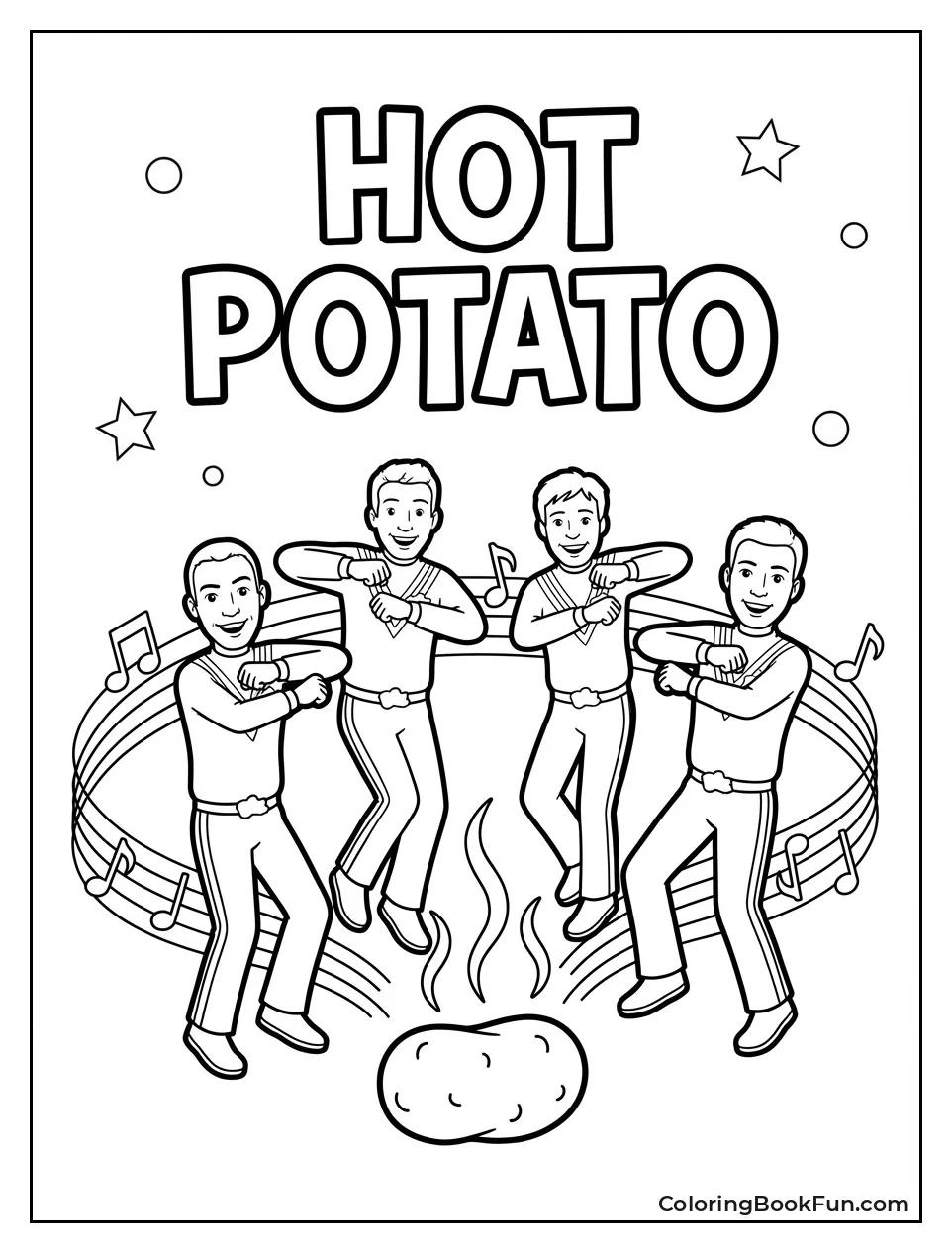 Wiggles Do Hot Potato