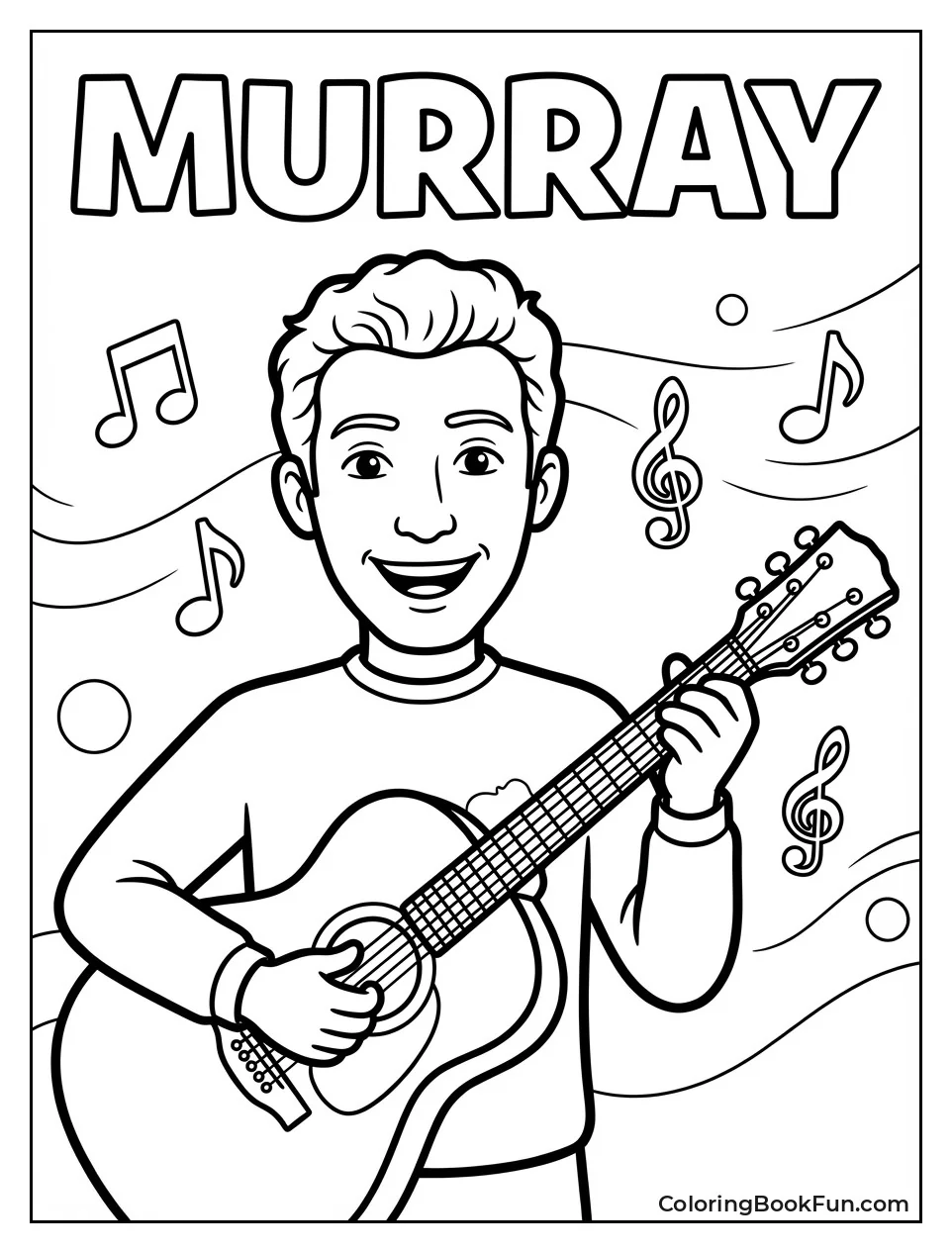 Murray Plays Guitar Notes