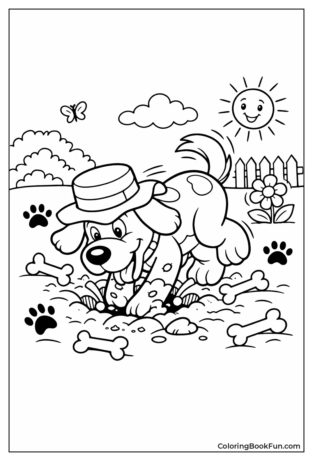 Wags Digs Garden Bones