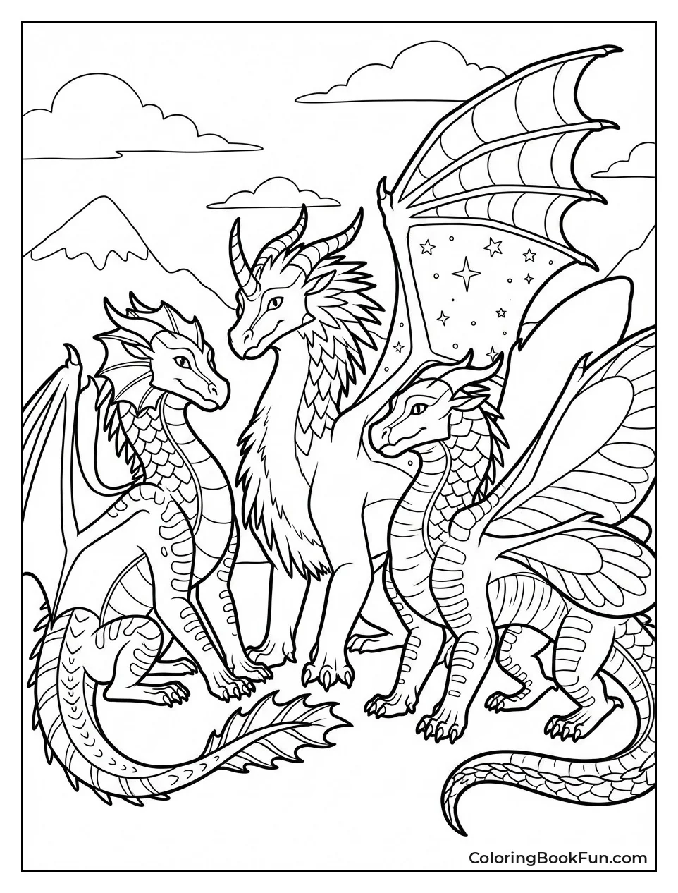 Mixed Dragons Show Hybrids