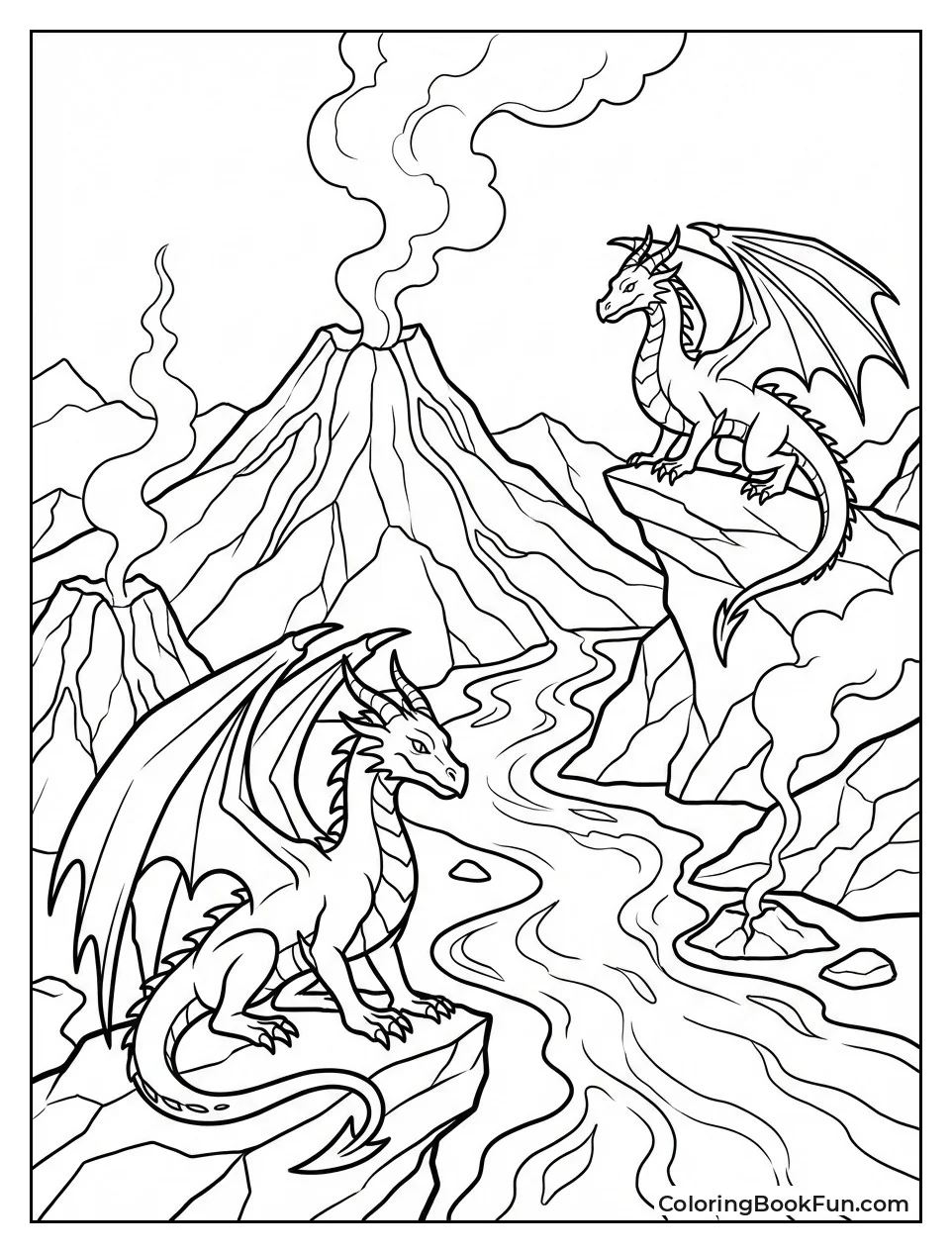 NightWing Fortress with Lava