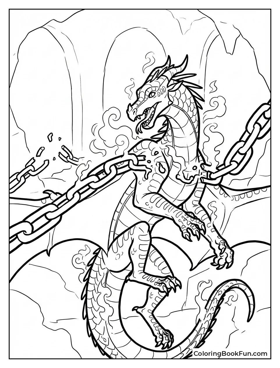 Peril Melts Chains with Fire