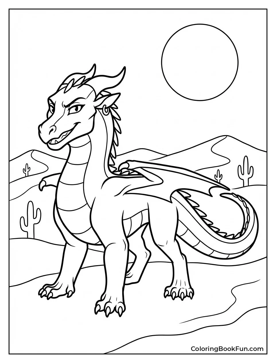 Qibli Poses in Desert Dunes