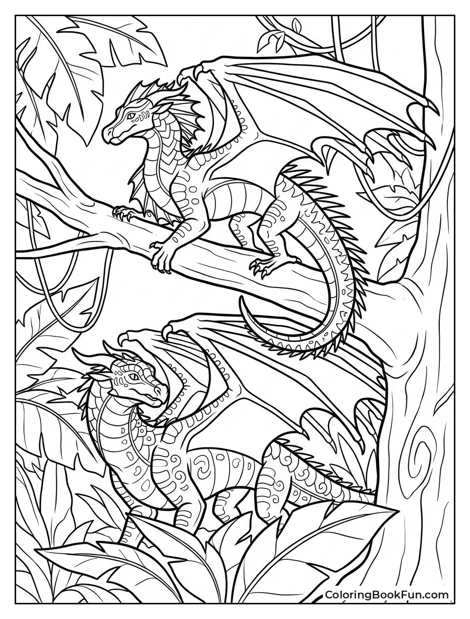 RainWing Hybrids Lounge Jungle