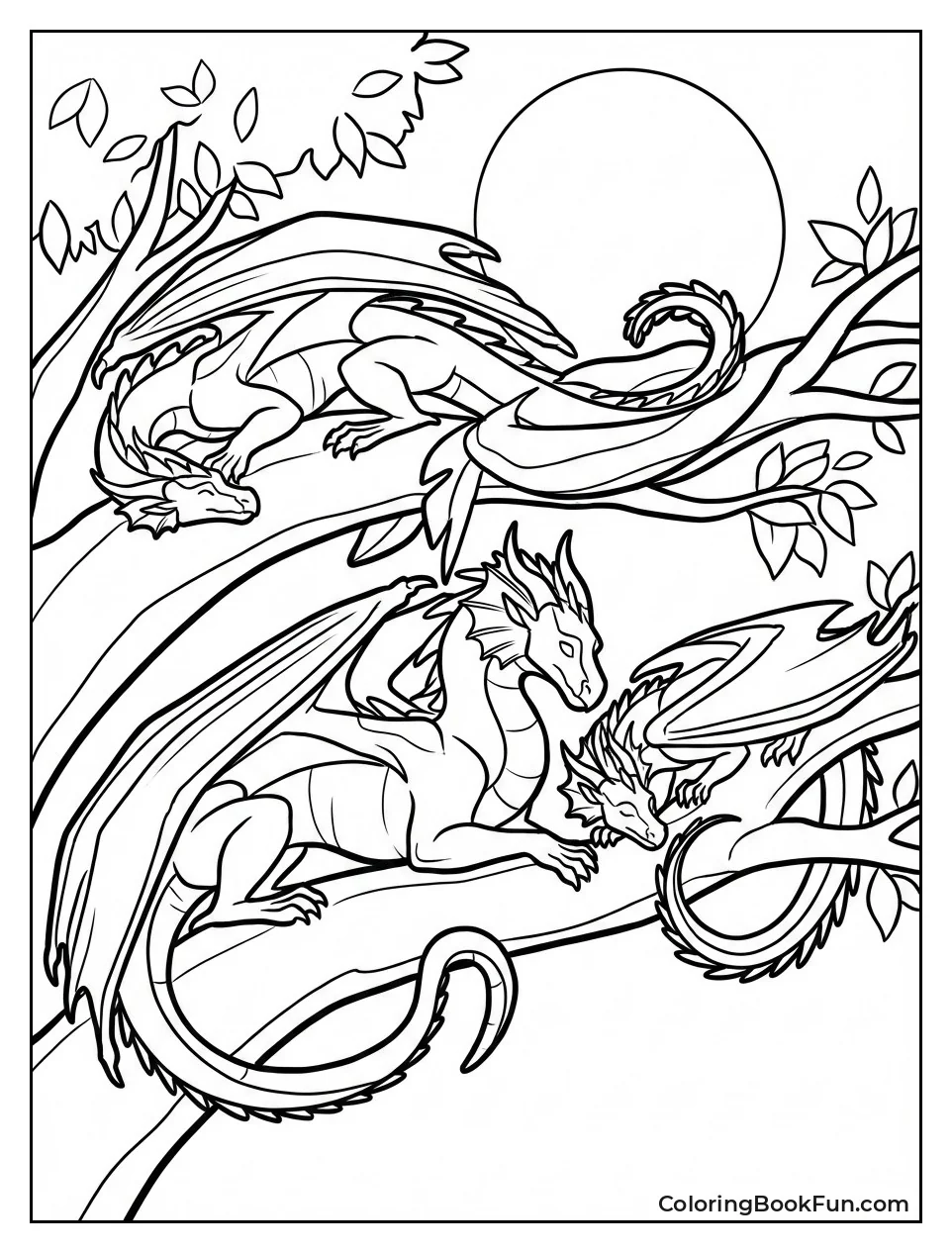 RainWings Nap on Sunny Branches