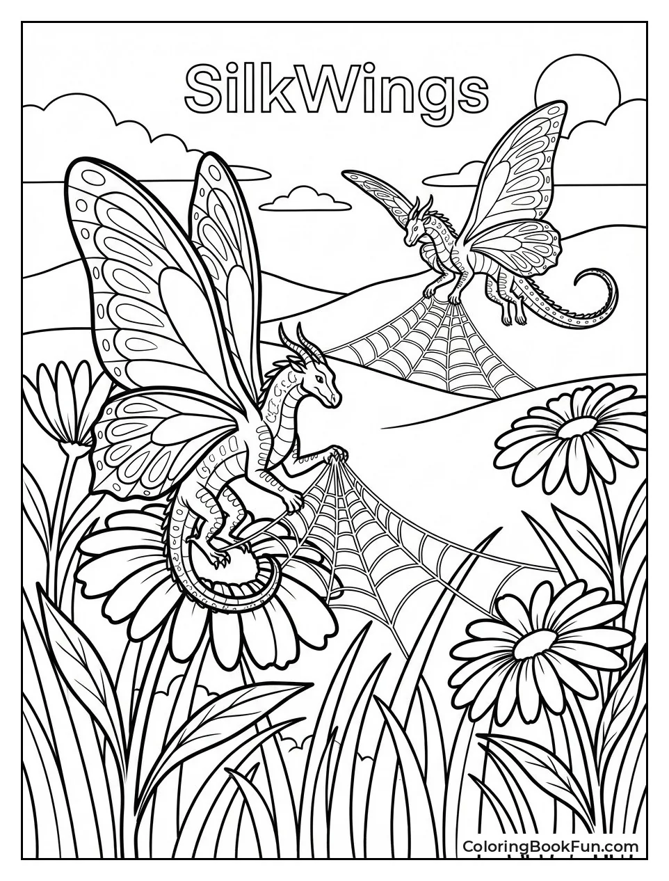 SilkWings Spin Silk Webs