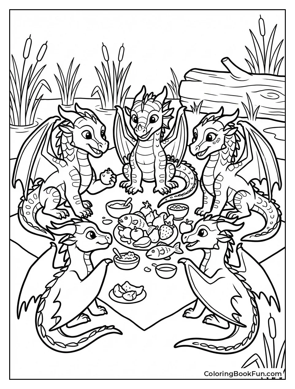 Clay Shares Meal in Mud