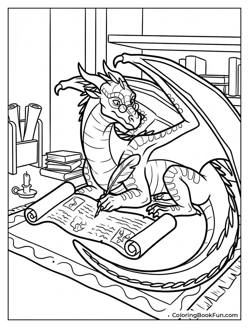 Starflight Reads Open Scroll