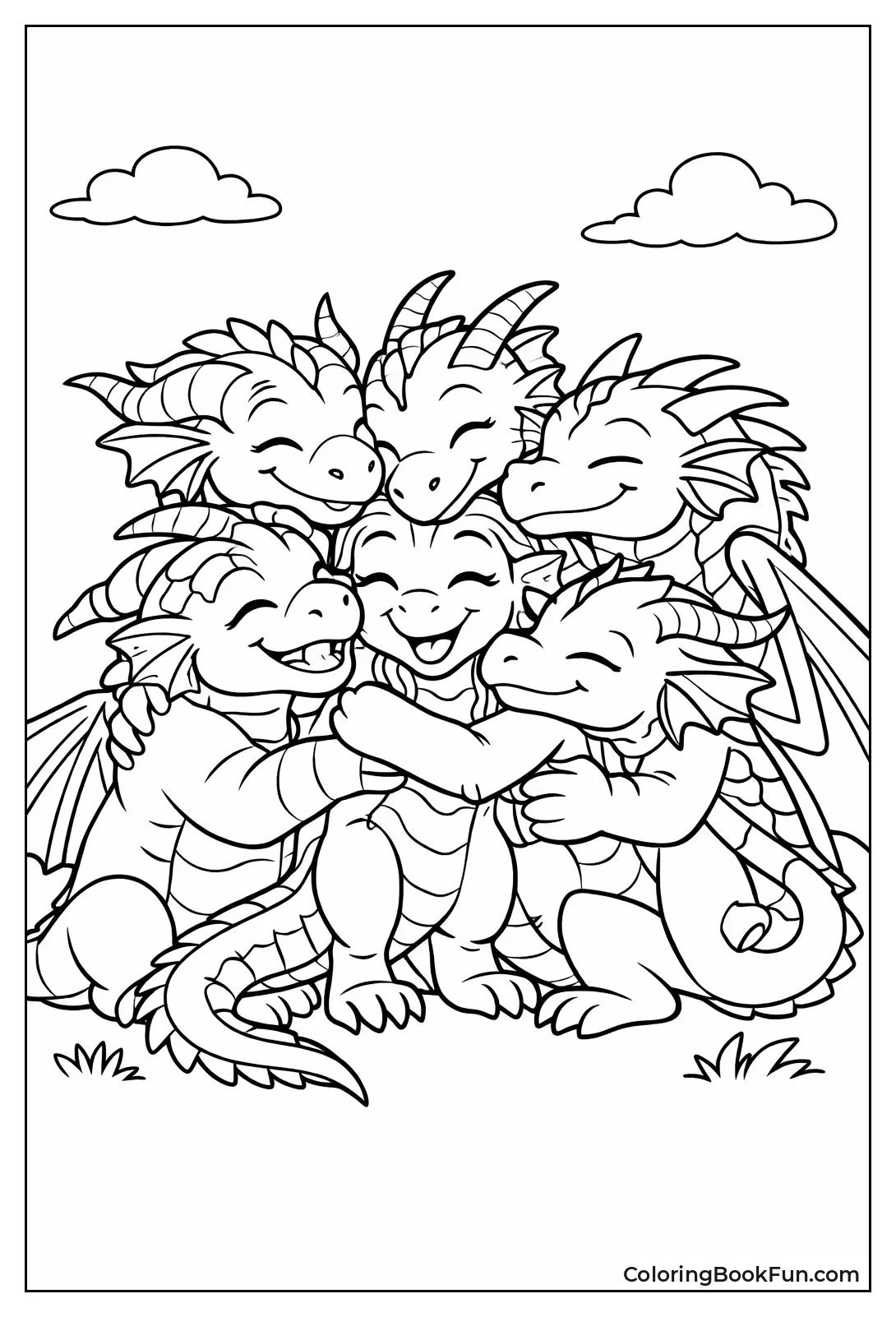 Sunny Hugs Dragonet Friends