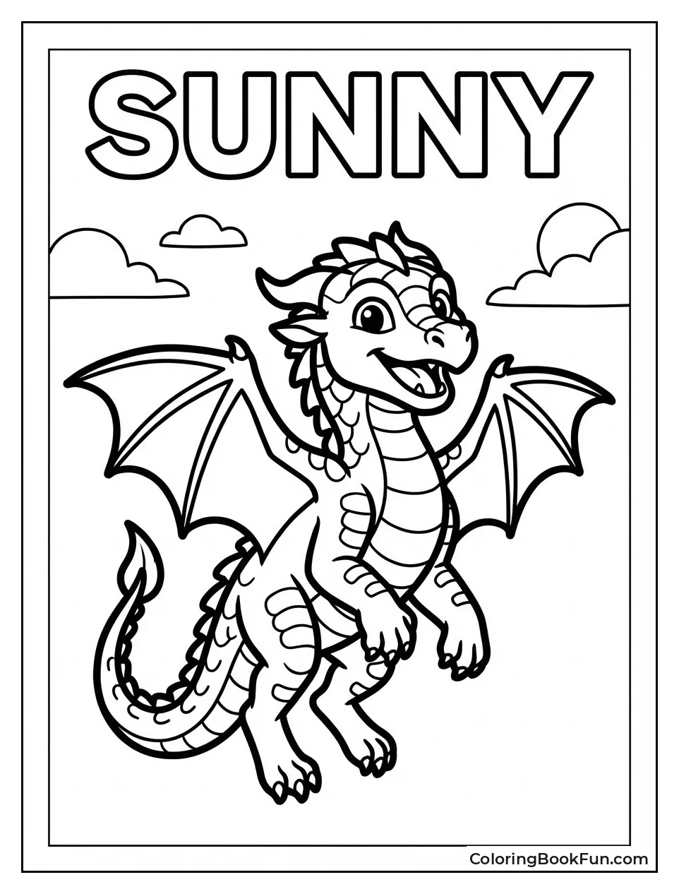 Sunny Grins with Wings Spread