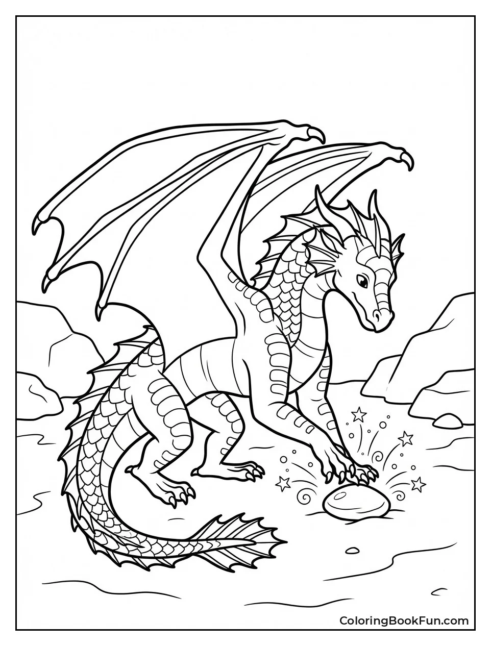 Turtle Uses Magic on Stone