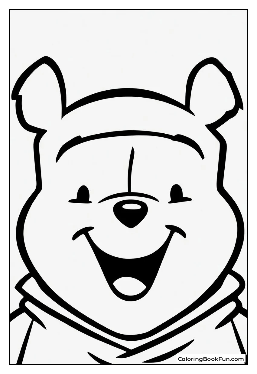 Pooh Smiles with Big Ears