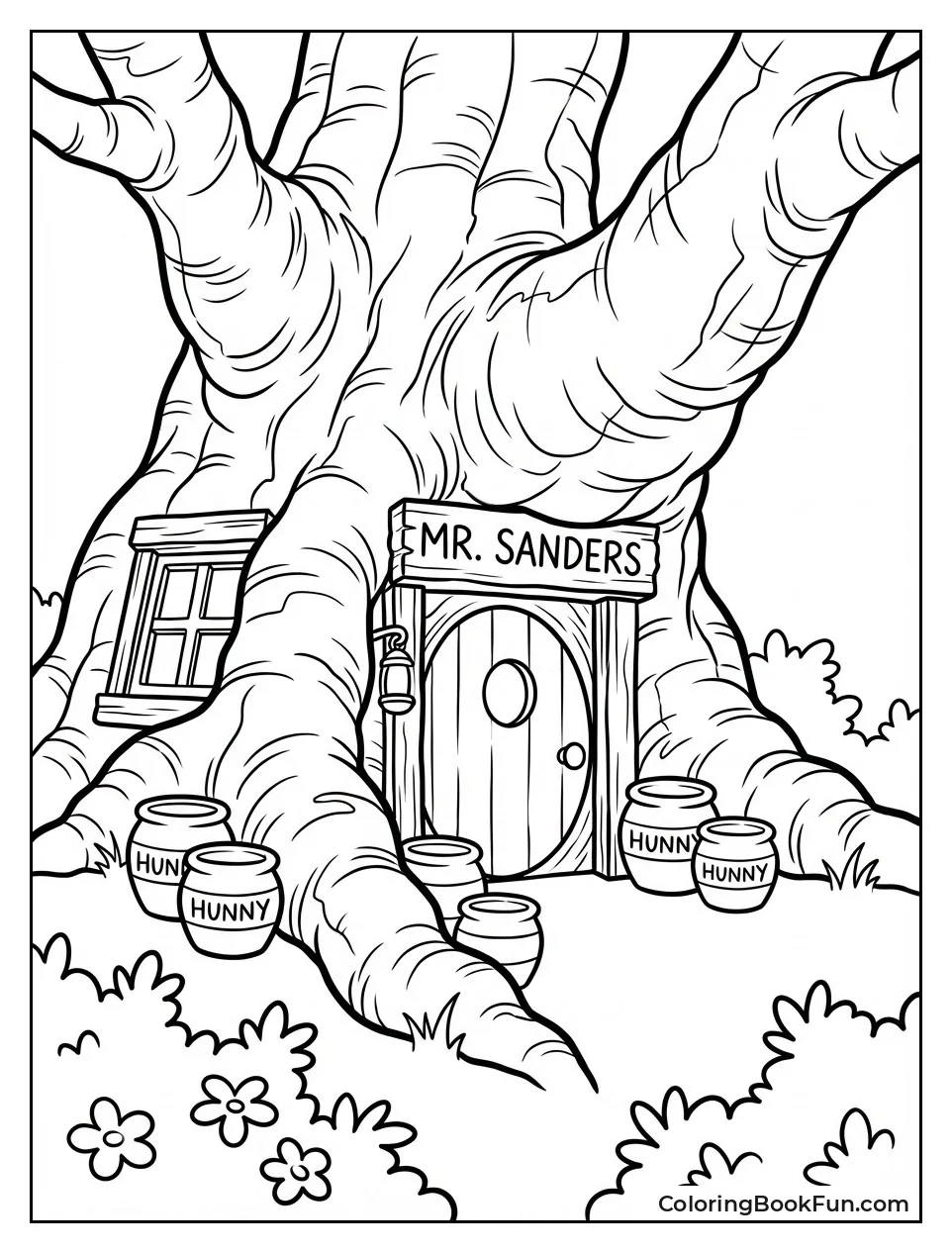 Pooh's Cozy Tree House