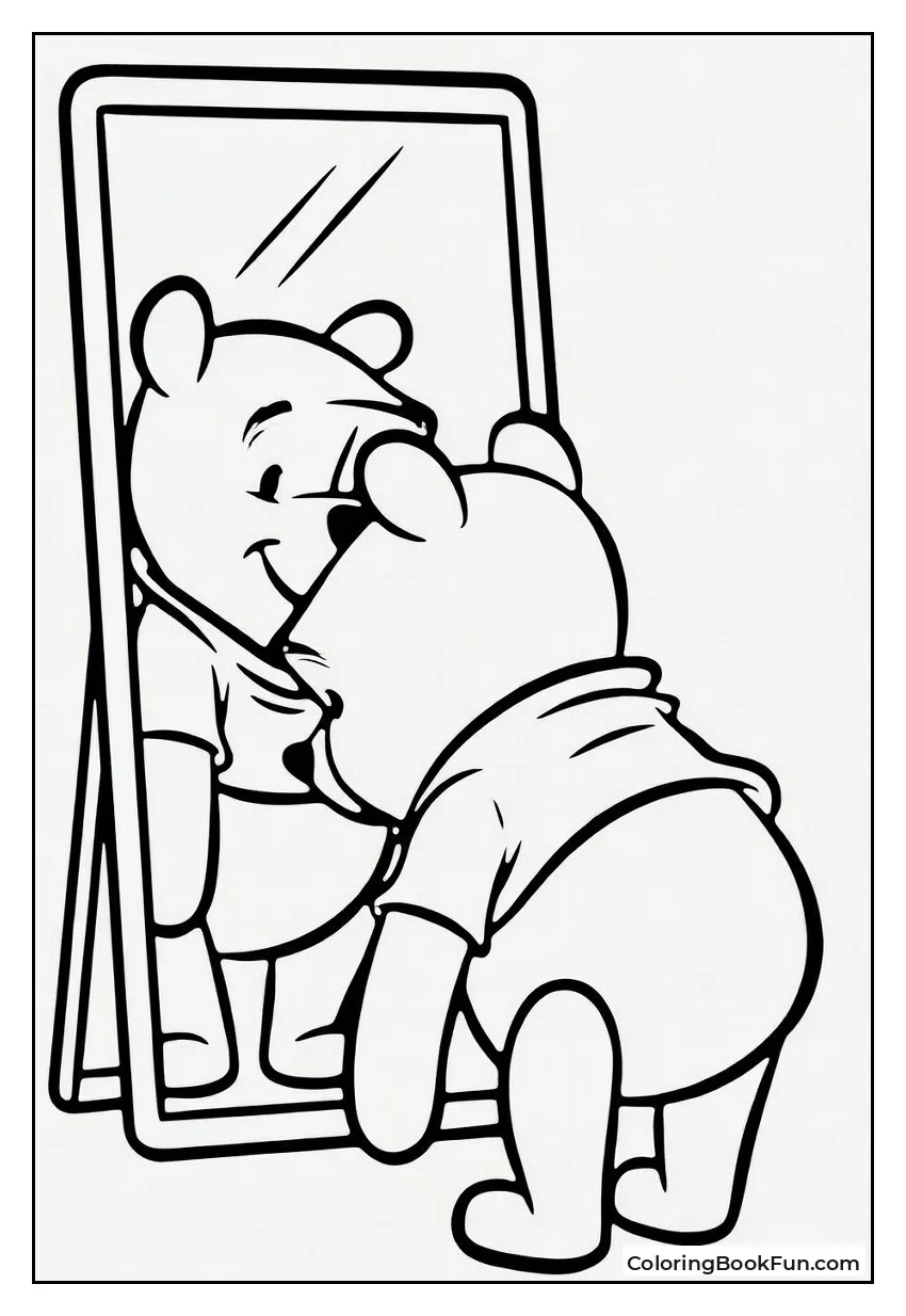 Pooh Touches his Toes