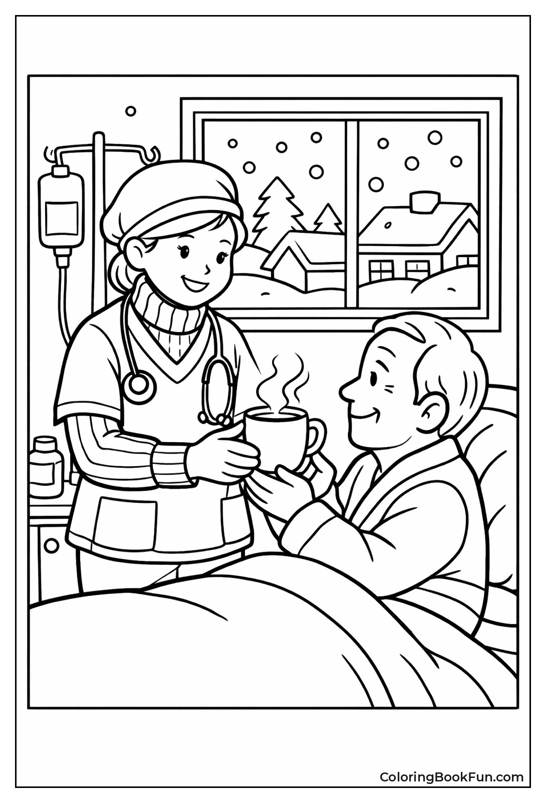 Nurse at Winter Clinic