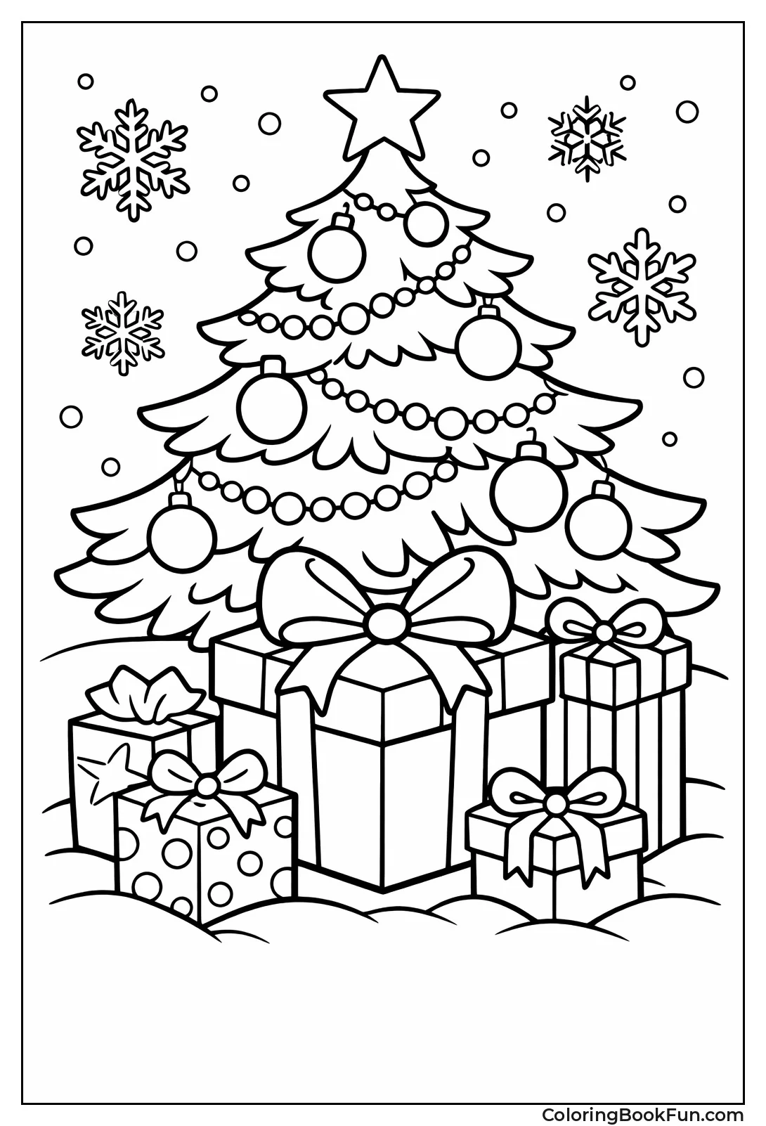 Gift under Christmas Tree