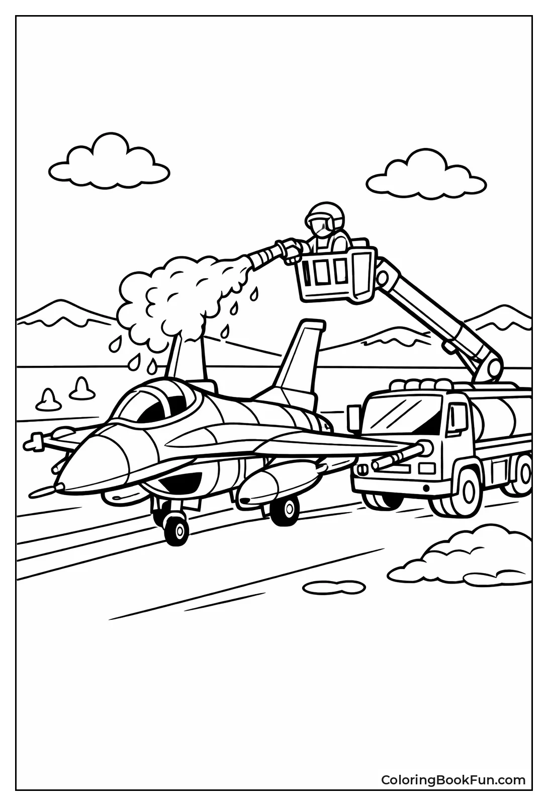 Jet De-Icing in Snow