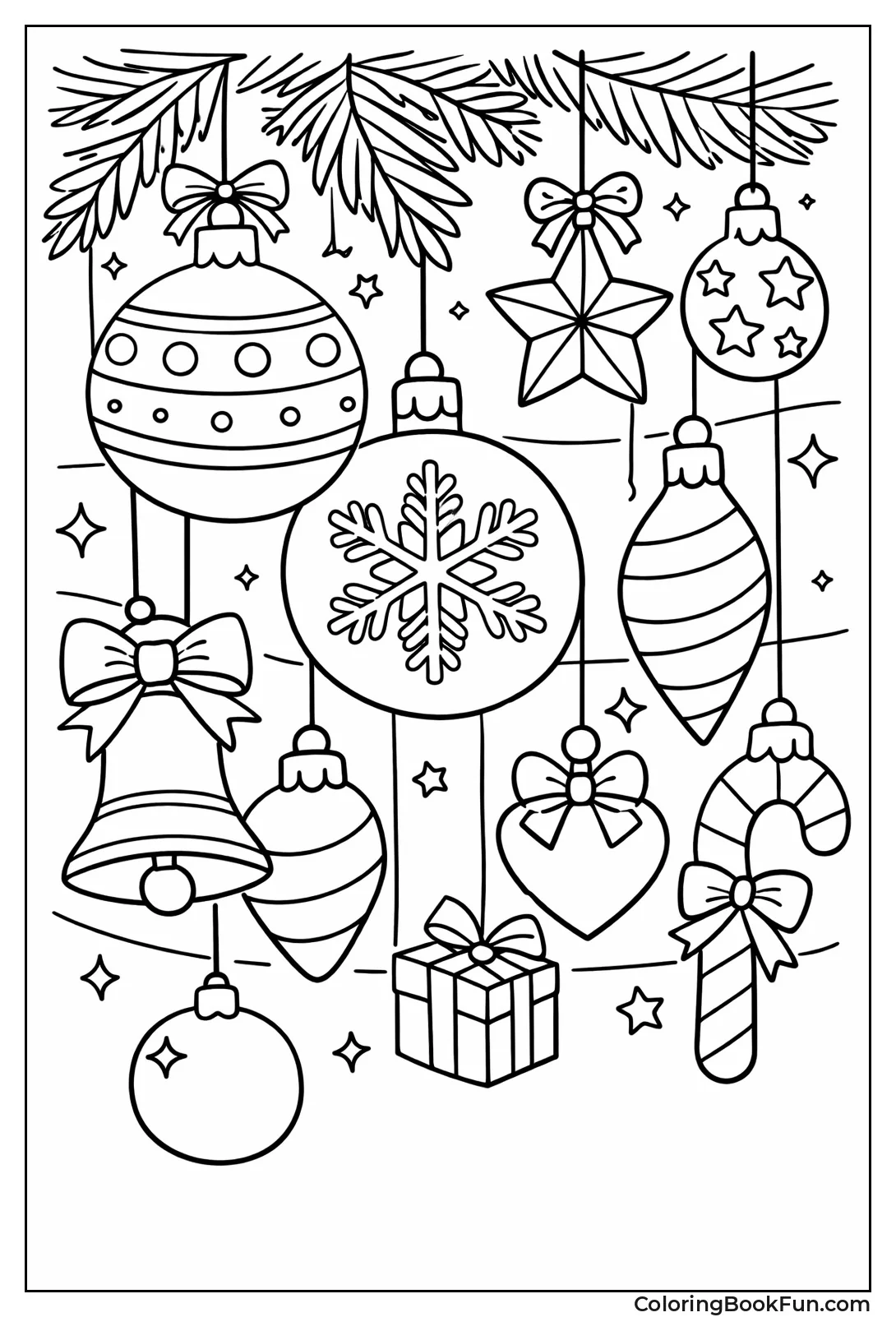 Shiny Tree Ornaments